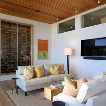 Select Quarter Sawn Oak Plank Flooring, Living Room