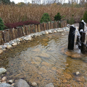 Outdoor water features