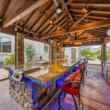 Outdoor Kitchen Designed with NanaWall Doors and Rooted in Hospitality