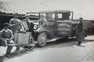 Camion de livraison en 1934