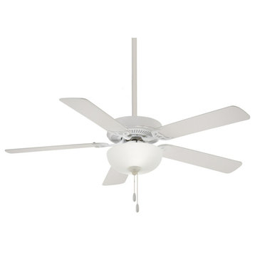 Minka-Aire Contractor II Uni-Pack LED - 52" Ceiling Fan F448L-WH - White