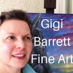Gigi Barrett Fine Art - Blue Eyed Dingo