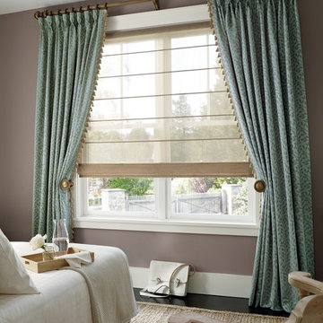 Design Studio™ Roman Shade Sheers - Hunter Doulgas
