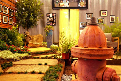 Design ideas for an eclectic landscaping in Austin.