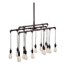 Zuo Maldonite 16 Light Ceiling Pendant in Steel - Products