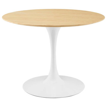 Lippa 40" Dining Table White Natural -5172