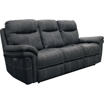 Parker Living Mason - Power Sofa, Charcoal