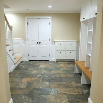 Custom Basement Mudroom - Ashland, MA