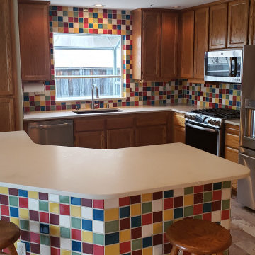 KITCHEN - Backsplash - Fireclay Tile Multi-Color