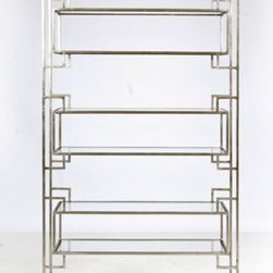 Lamar Etagere - Silver Leaf - Clayton Gray Home - Furniture