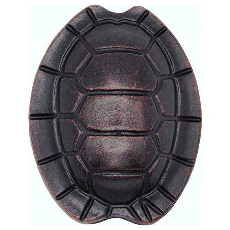 Turtle Shell Cabinet Knob, Oil Rubbed Bronze