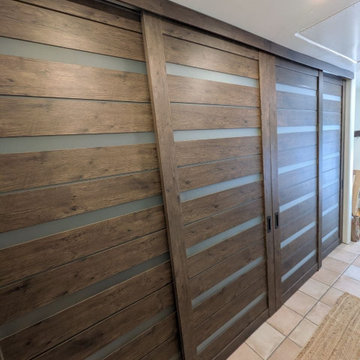 New sliding doors 2026 - Quadro 4445 Cognac Oak, Fourpass sliding doors