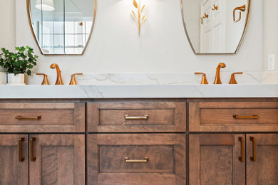 Bathroom - transitional bathroom idea in New York
