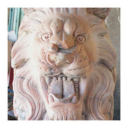Marble Lion Statue Restoration - Products
