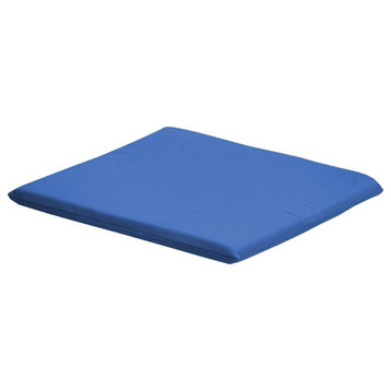 Poly Bistro Chair Seat Cushion, Light Blue