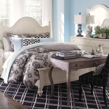 Wakefield Arched Panel Bed by Bassett Furniture