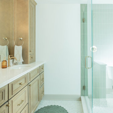 Brookside Primary Bath Remodel with Modern Flow and Classic Charm