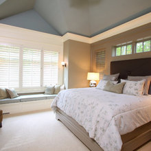 vaulted ceilings and paint//stain