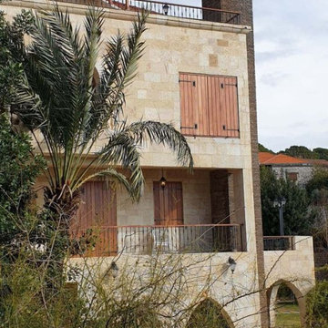 A Mediterranean Villa's Exterior