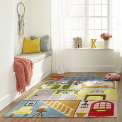 Home Sweet Home Rugs by Momeni in Multi - Rugs
