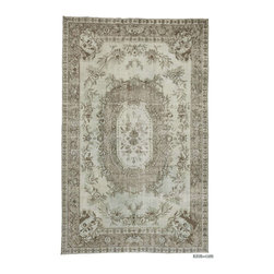 Hand Carved Over-Dyed Rug - Area Rugs