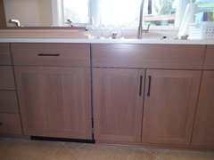 Miele paneled dishwasher gap