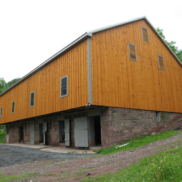 Bank Barn Restoration in Mohnton, PA