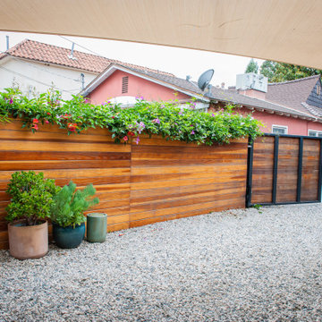 Water-Sinking Driveway