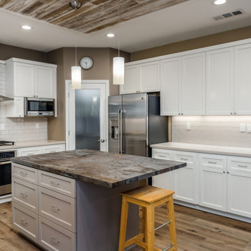 Reclaimed Wood Kitchen Remodel