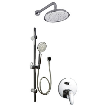 Ucore Concealed Rain Shower With handheld shower Kit