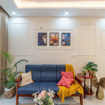 Pooja & Vipin’s Stunning Homeinterior | Vajram Newtown, Chokkanahalli, Bengalore