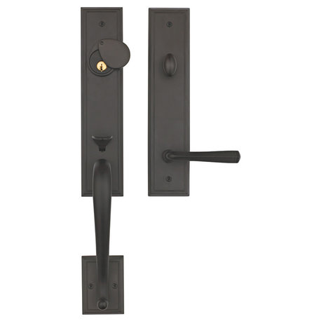 Rockwell Premium San Jose Handleset, Black