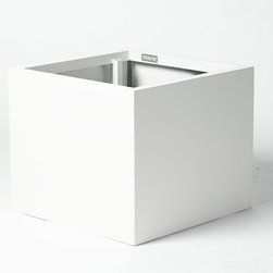 Bison Cube Planters (White) - Products