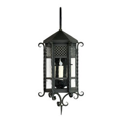 EX-095 Custom Exterior Hand Forged Iron Lights - Products