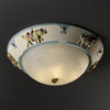 Justice Design Group KID-6197 17" Carousel Flushmount Ceiling Fixture K