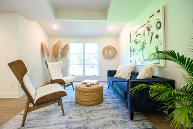Living room - transitional living room idea in Other