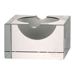 Rosenthal - Rosenthal Block Glas Clear Ashtray - Home Decor