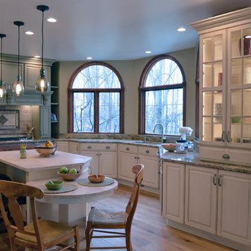 Kitchen with Large Windows
