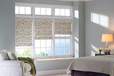 Example of a beach style bedroom design in San Francisco