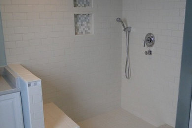 Inspiration for a transitional bathroom remodel in Baltimore