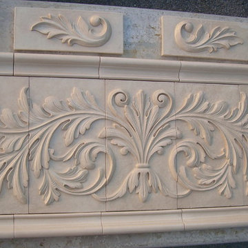 Relief Backsplash Tile