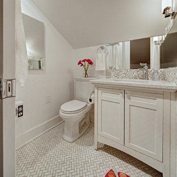 Small white bath