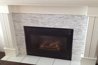 Living room - traditional living room idea in Calgary