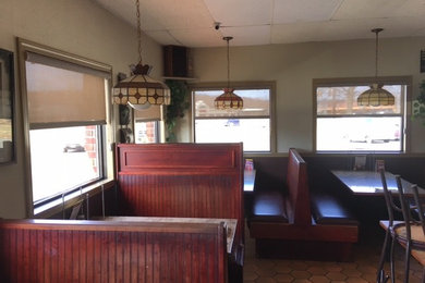 Example of a dining room design in Other