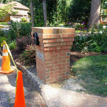 Custom Brick Mailbox
