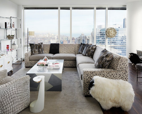 Best Living Room with Dark Hardwood Floors Design Ideas & Remodel