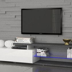 Italian TV Stand Trevor B White - $675 - Entertainment Centers And Tv Stands