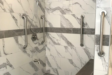 Example of a trendy bathroom design in Hawaii