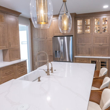 Dream Kitchen Remodel with Expanded Layout and Custom Details