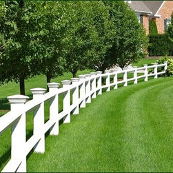 Manchester Two Rail Fence - Home Fencing And Gates